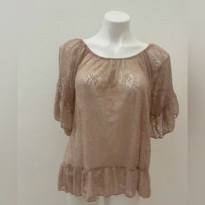 Boho blush women’s top